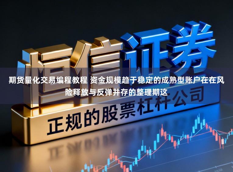 期货量化交易编程教程 资金规模趋于稳定的成熟型账户在在风险释放与反弹并存的整理期这